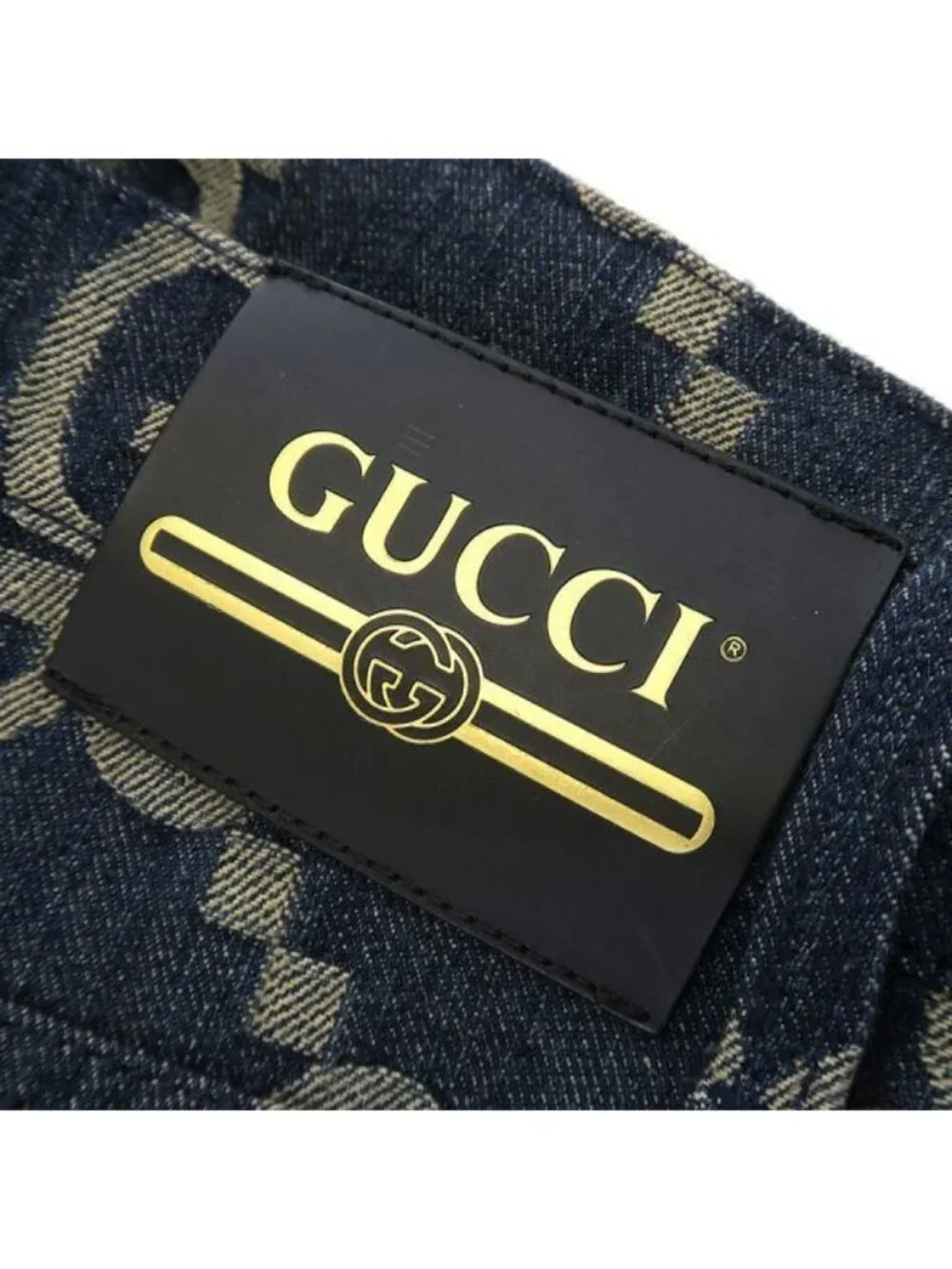 Gucci Denim Pants Cotton